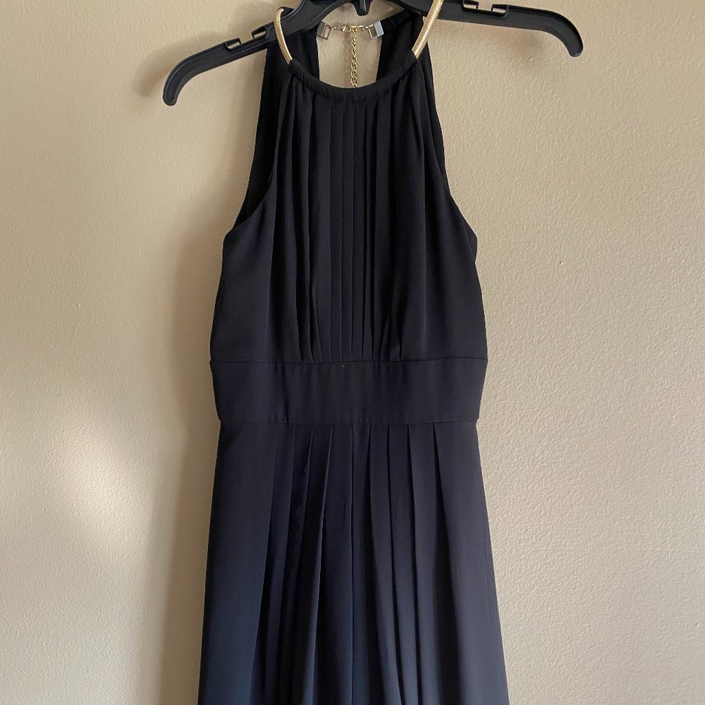White House | Black Market Sleeveless Black Dress